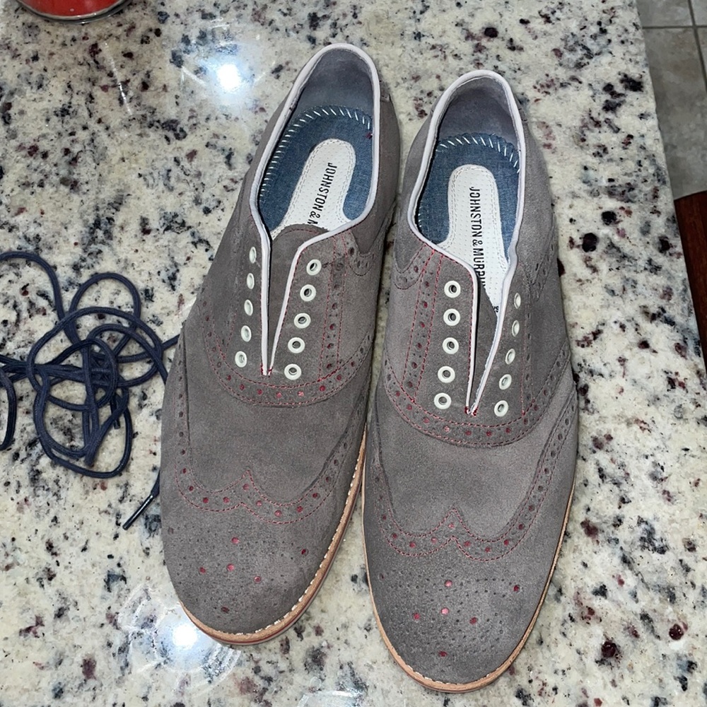 Johnston & Murphy sheepskin shoes